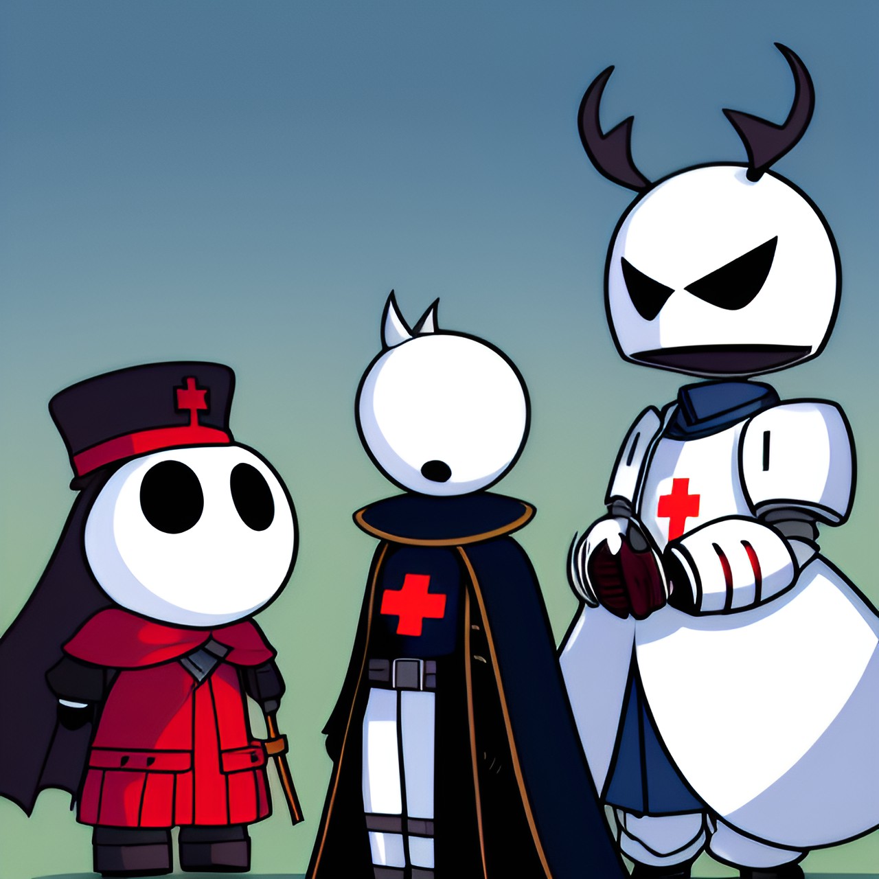 hollow knight, medic, knight preview