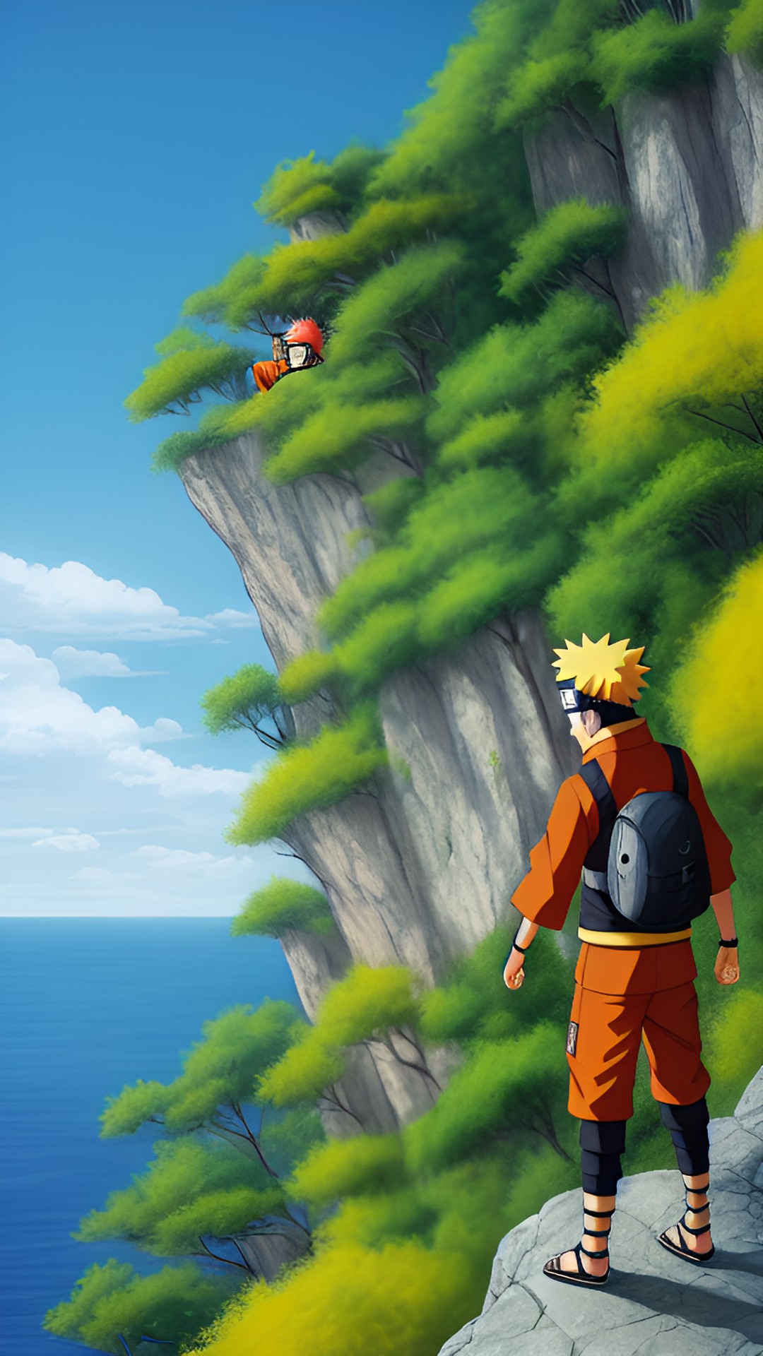 naruto on a cliff preview