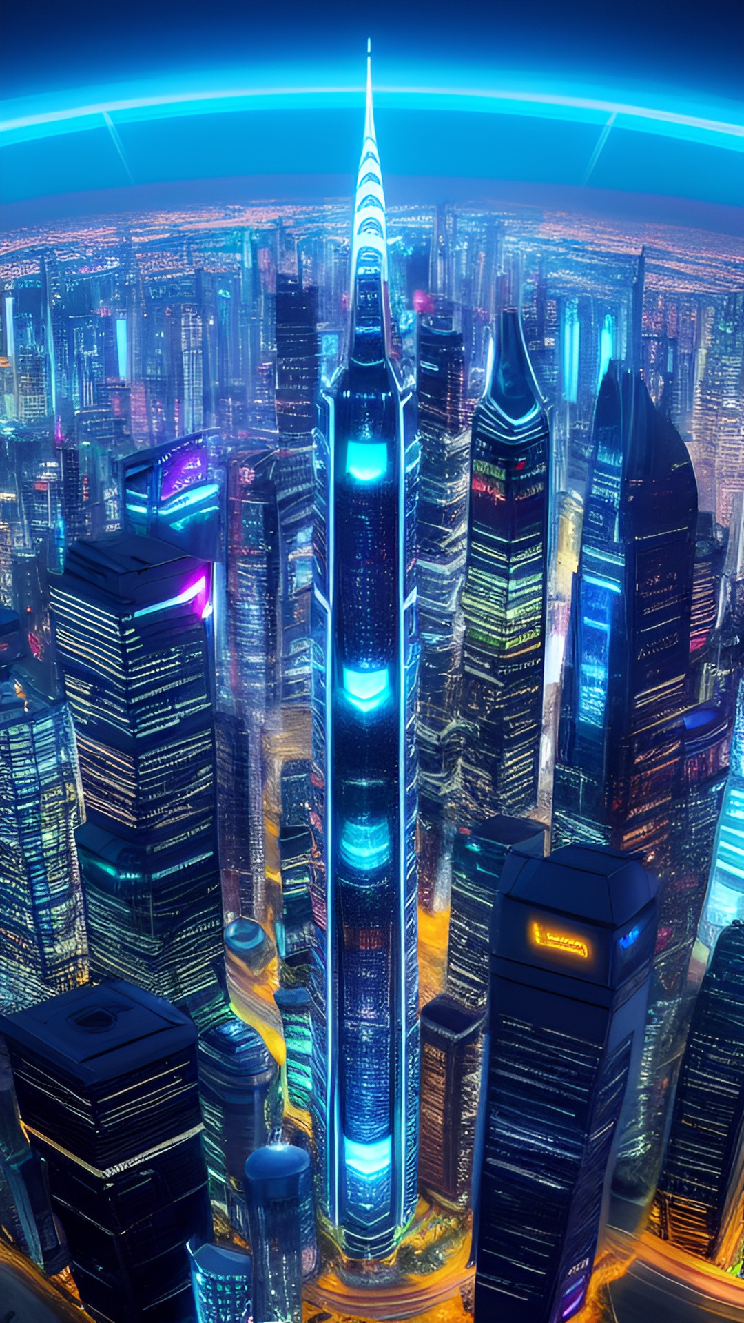 futuristic city preview