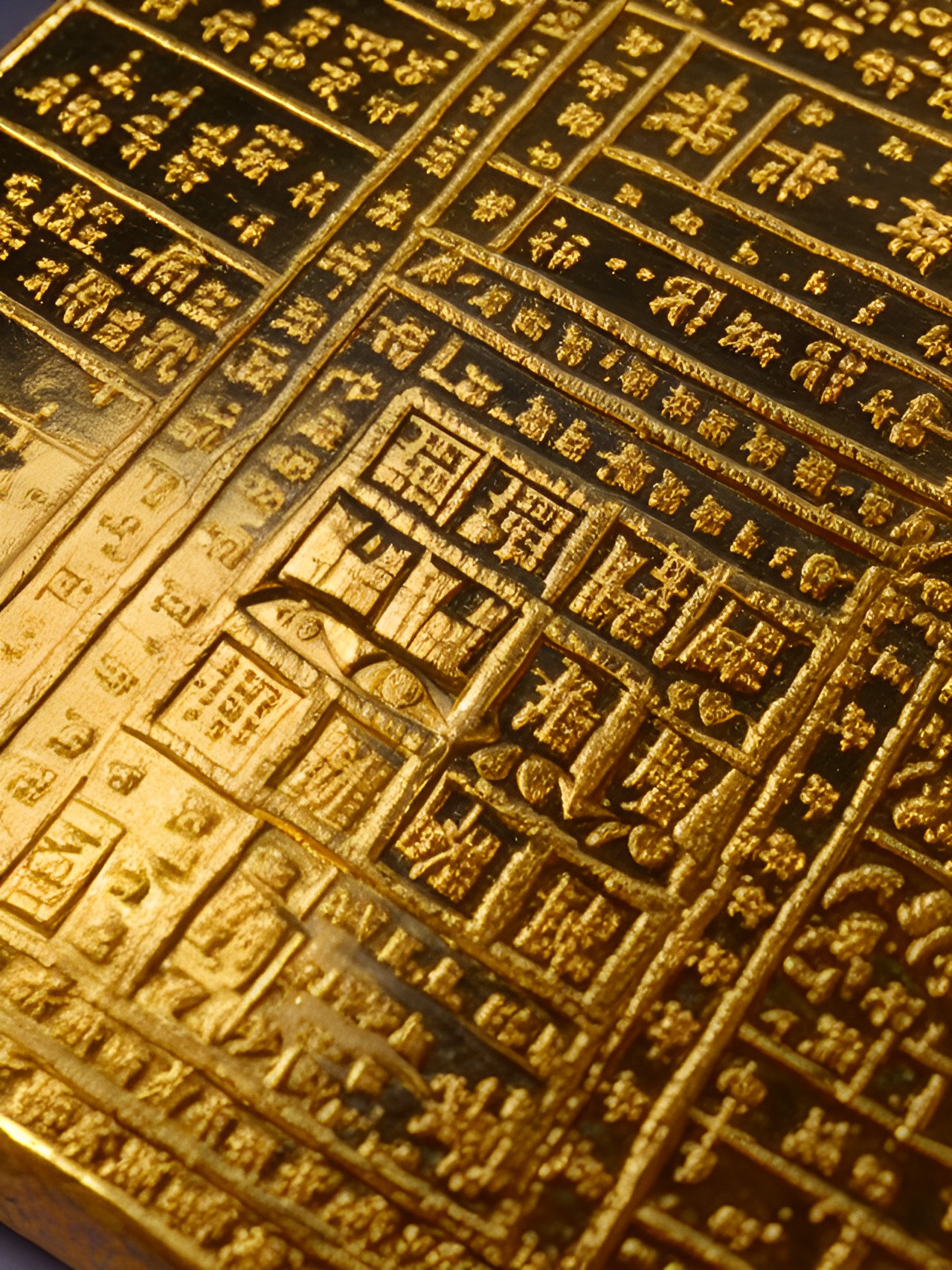 medieval mathematical gold bullion tablet inscriptions preview