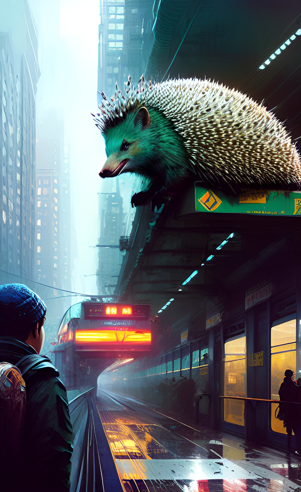 subway porcupine preview