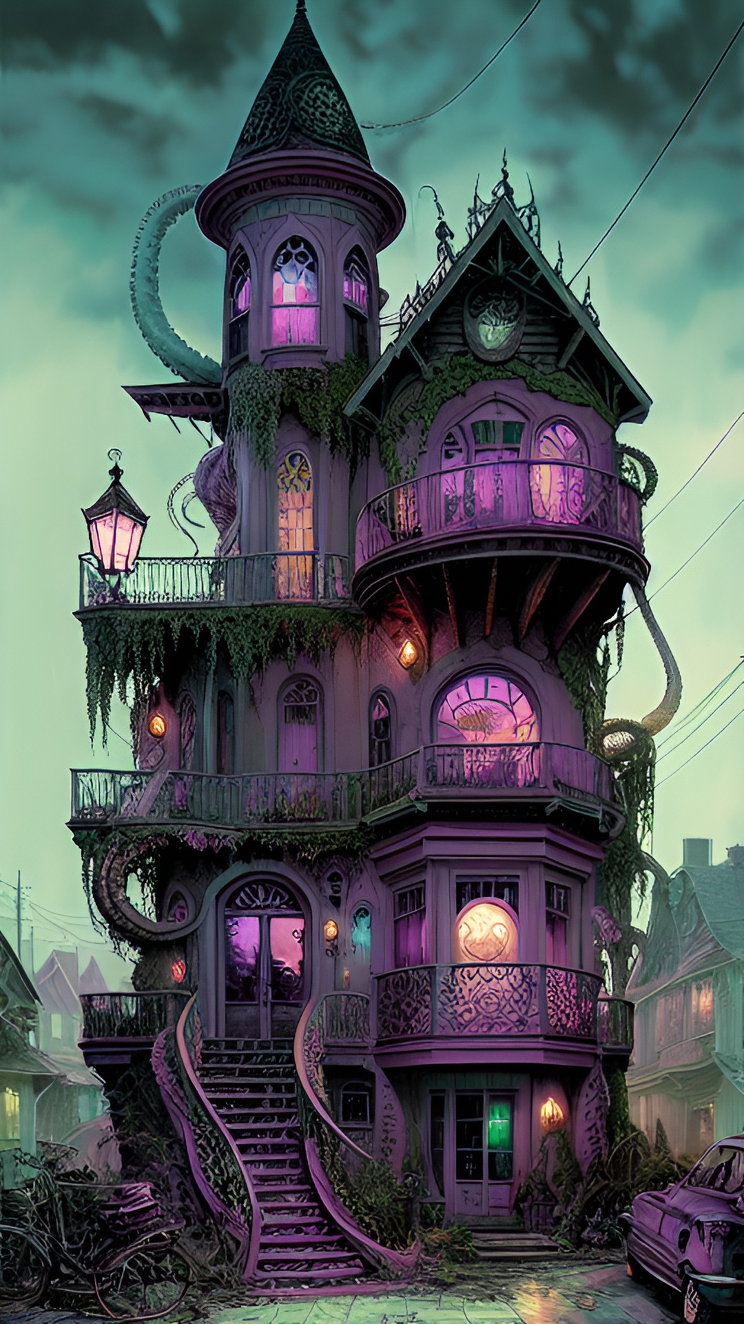 barbie's lovecraftian innsmouth beach nightmare house full of eldritch horrors and tentacle monsters preview