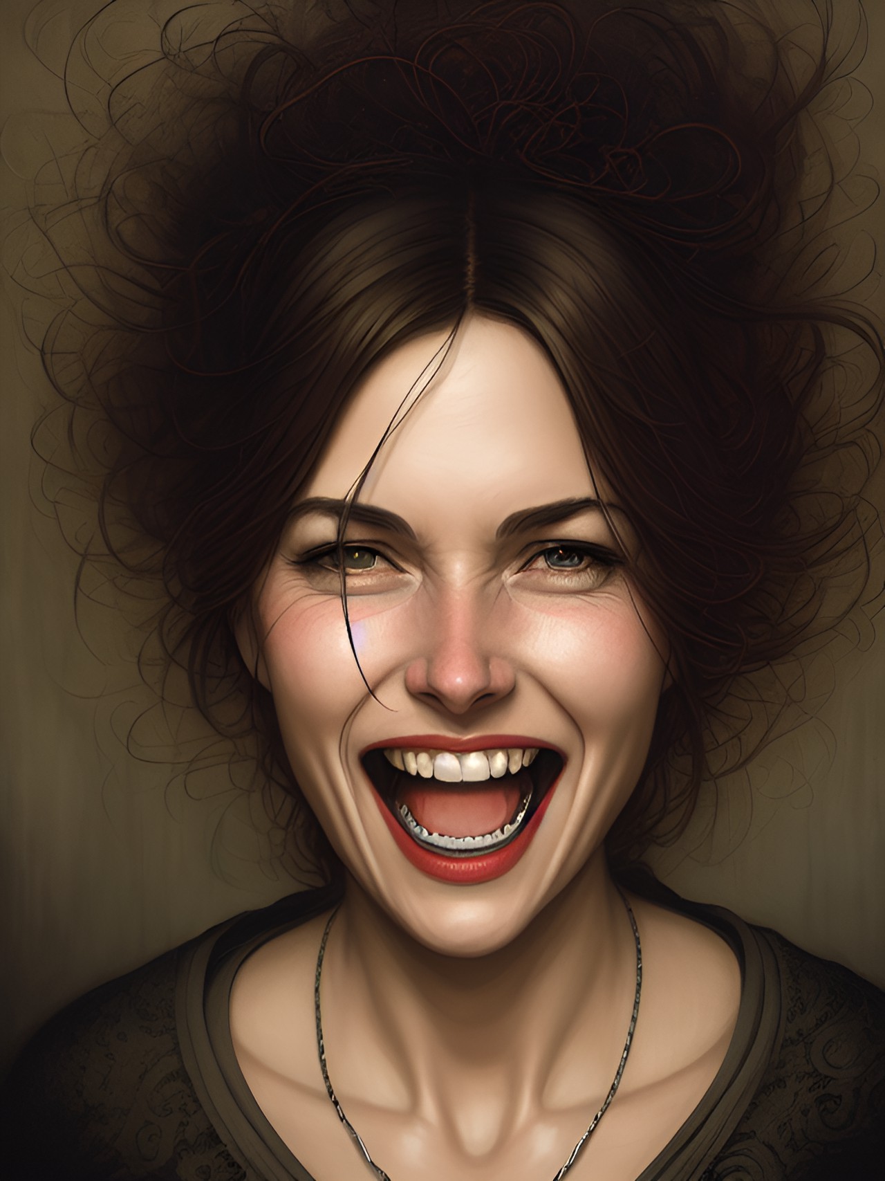 woman laughing preview