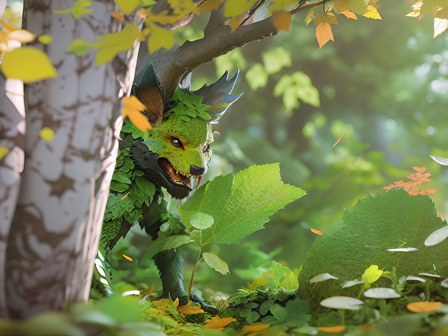 creatures in the leaves preview