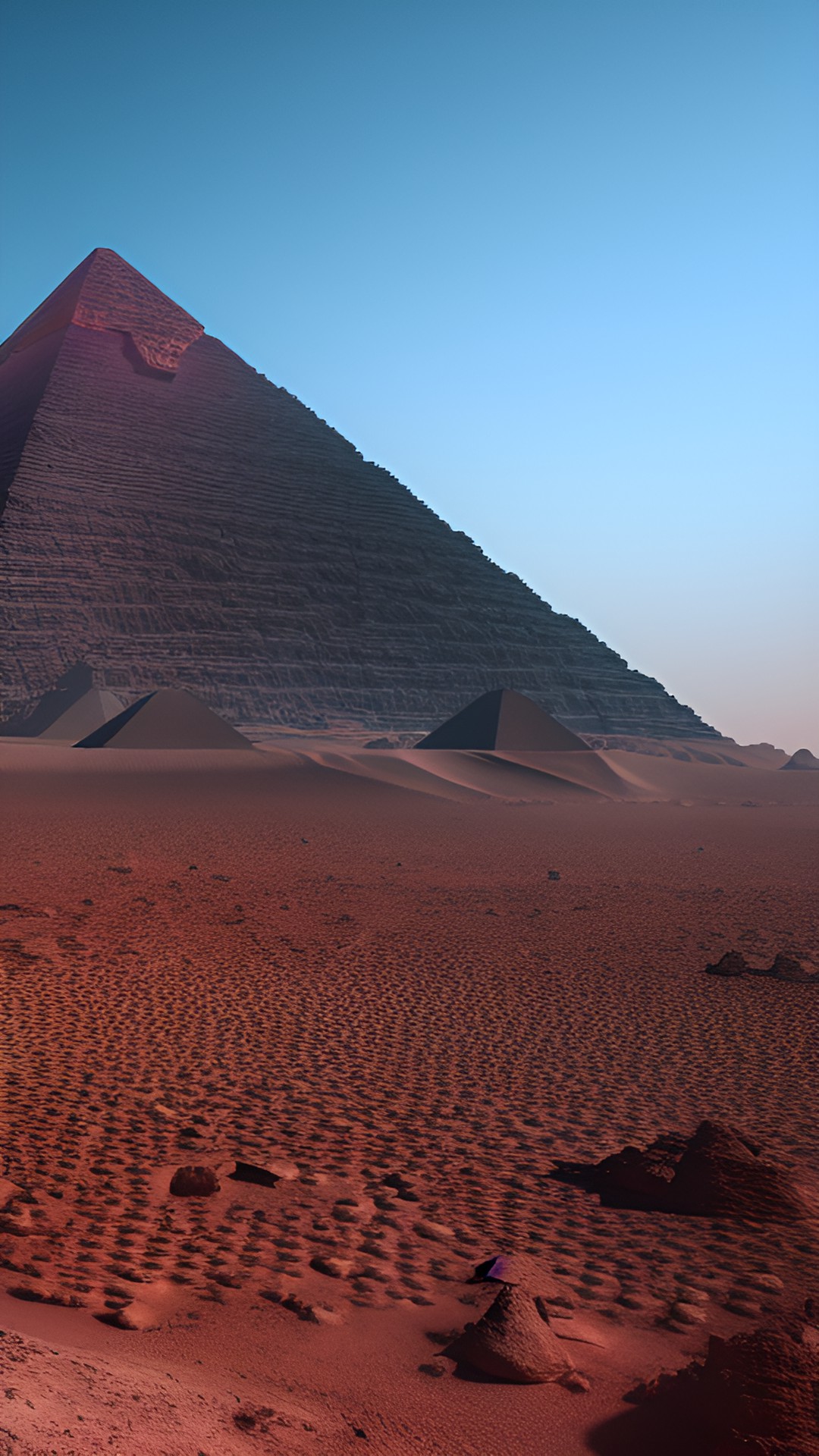 lost alien pyramids on mars,8k, high details, hd preview