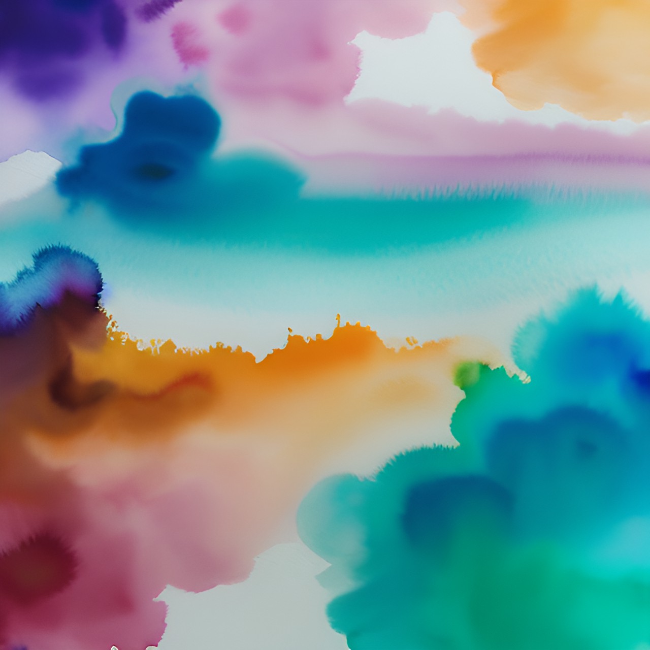 abstract watercolor in muted pastel colors preview