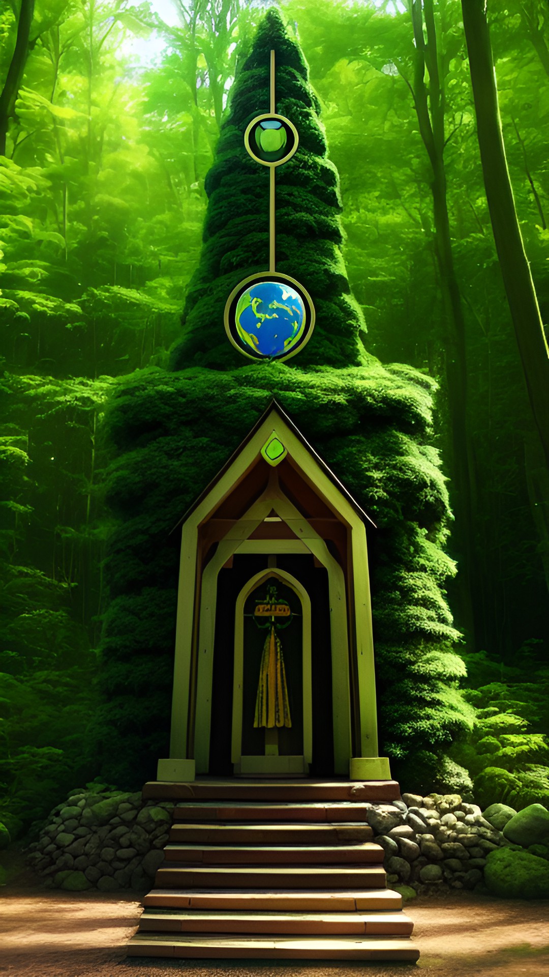 forest shrine to mother earth preview