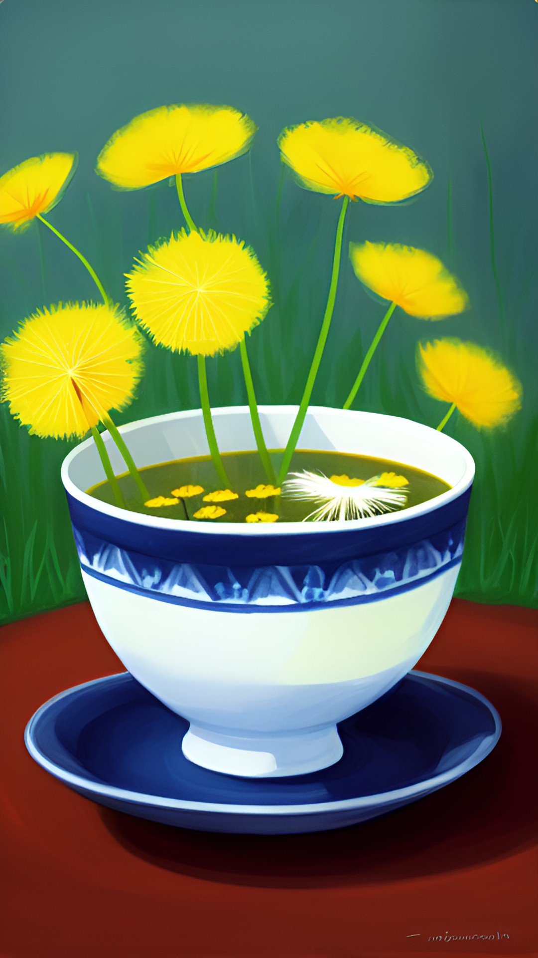 dandelion soup preview