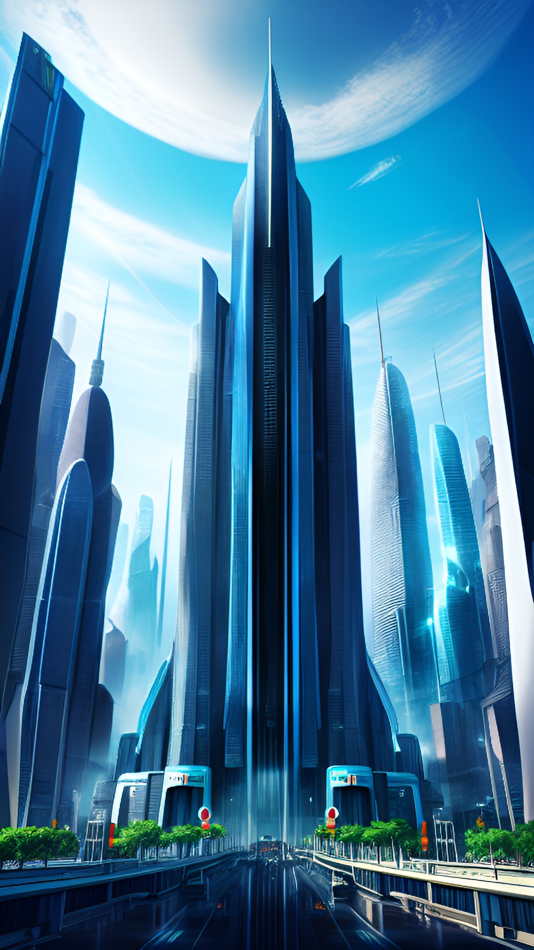 futuristic city preview