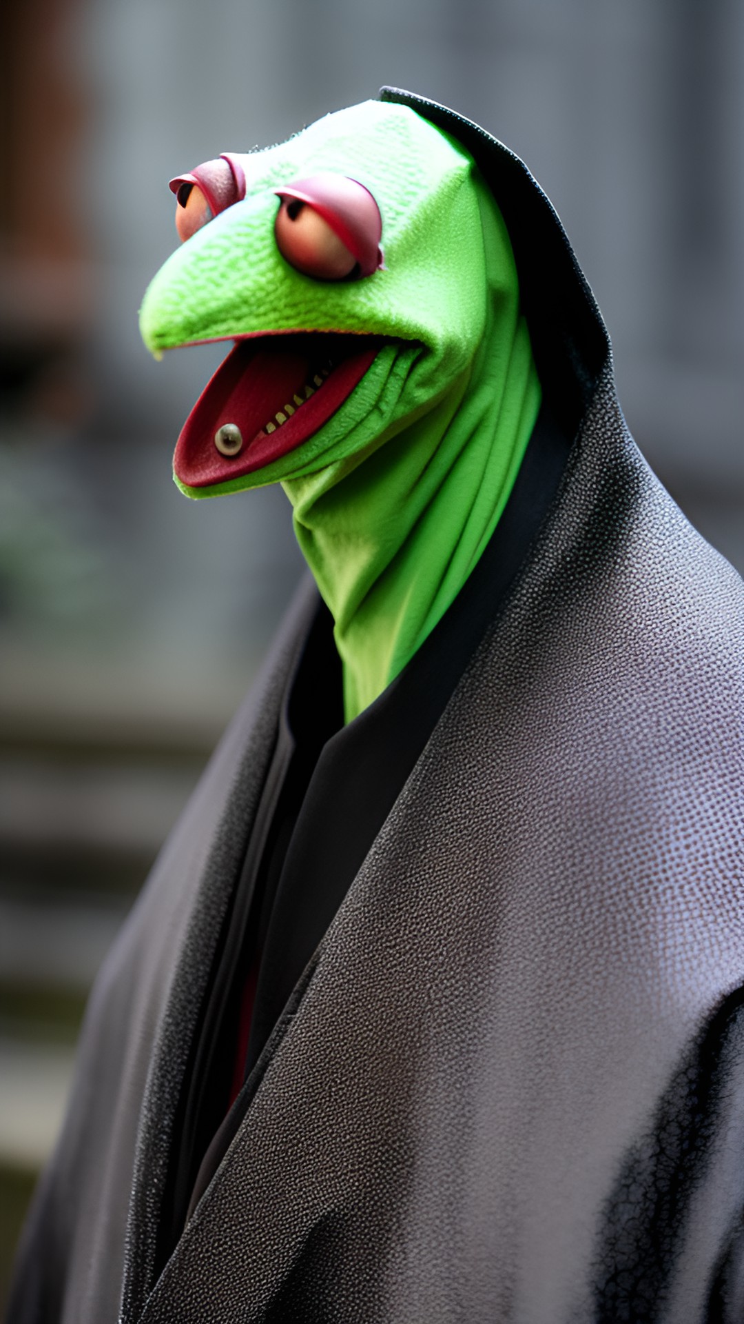 Kermit is a Vampire - kermit as nosferatu preview