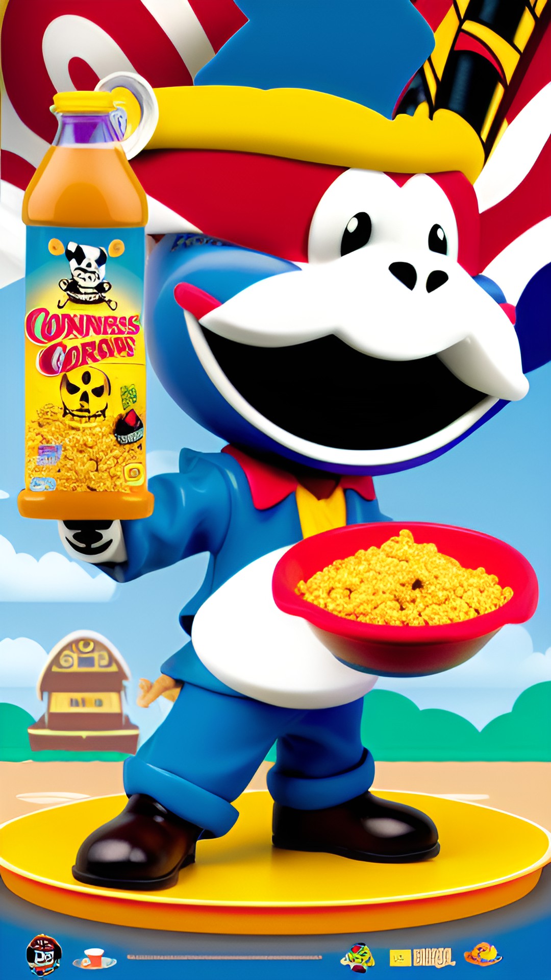 loony toons pirates, breakfast cereal of champions, now with more high fructose corn syrup preview