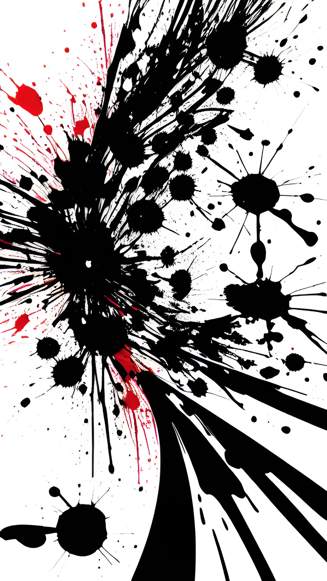 ink splatter art preview