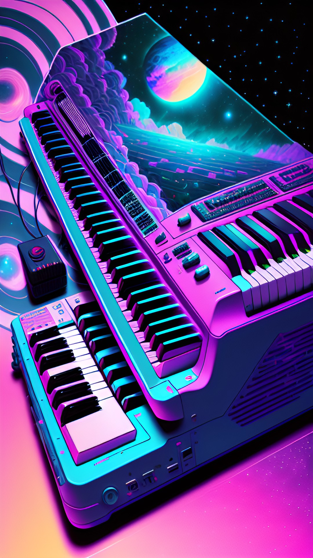 electric keyboard on jupiter preview