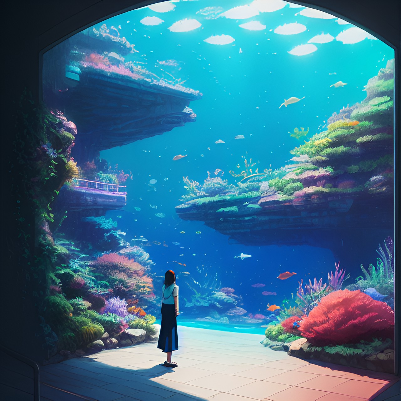 aquarium, mermaid preview