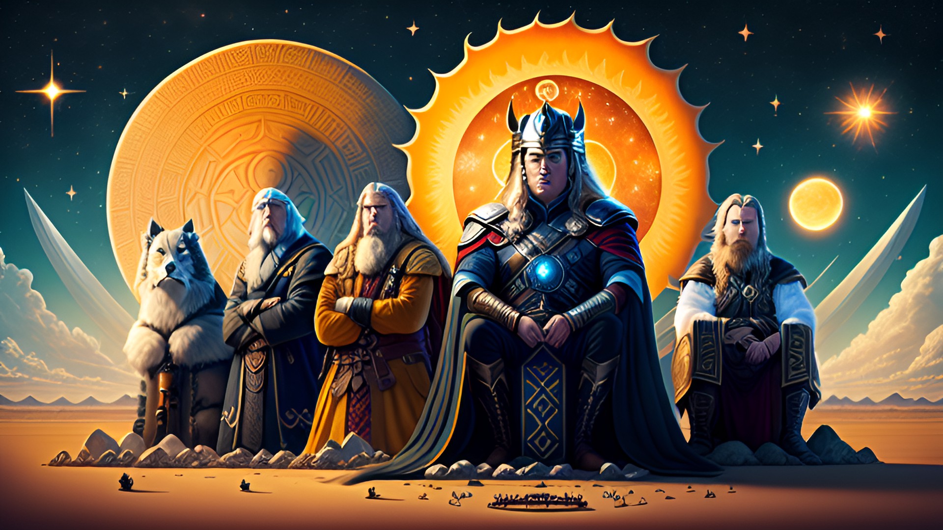 sun moon tiw woden thor frey frey, grand cinema style preview