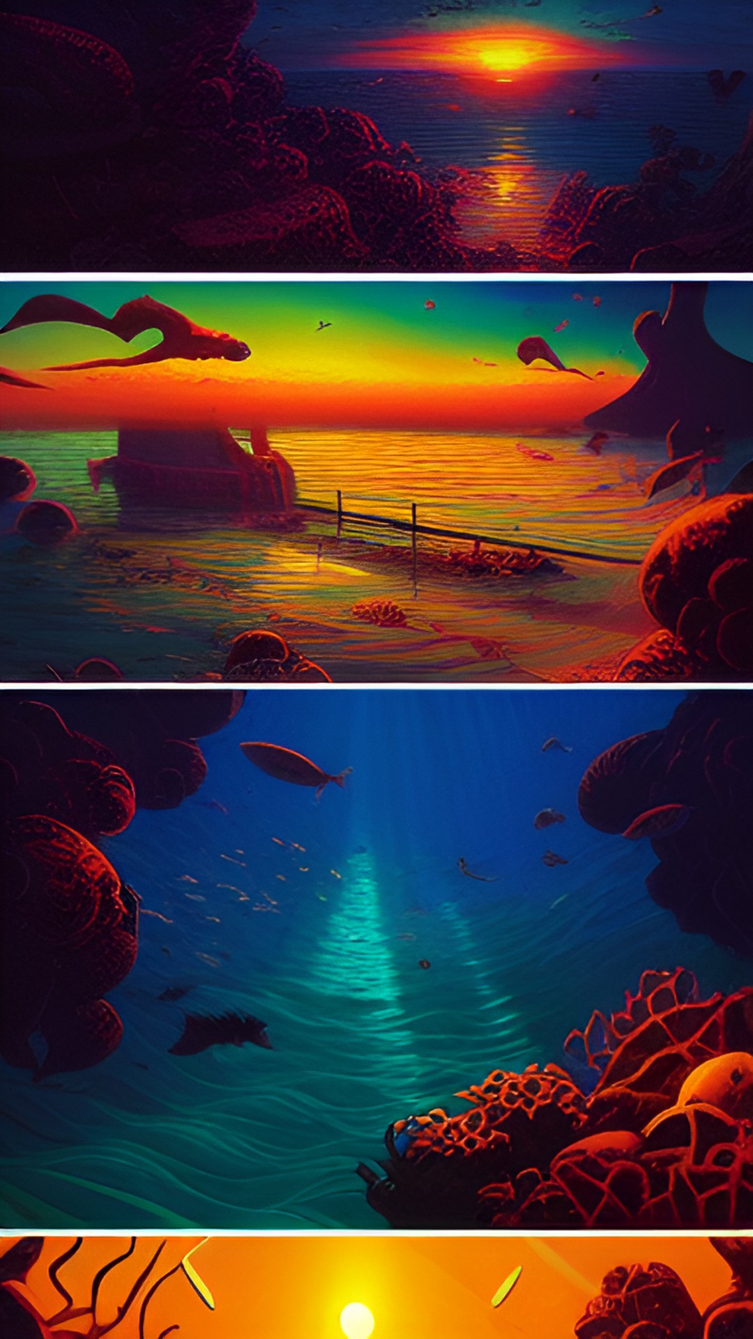 the sunset under the sea preview