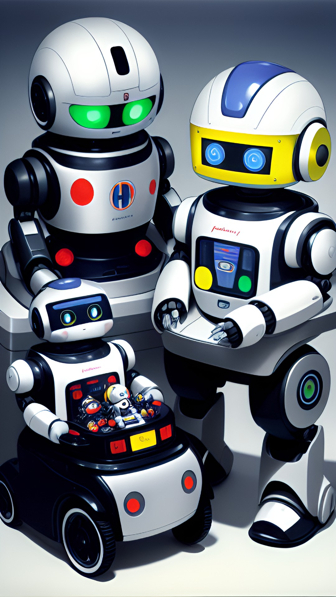 robot babies and baby robots, jc penney studio portrait preview