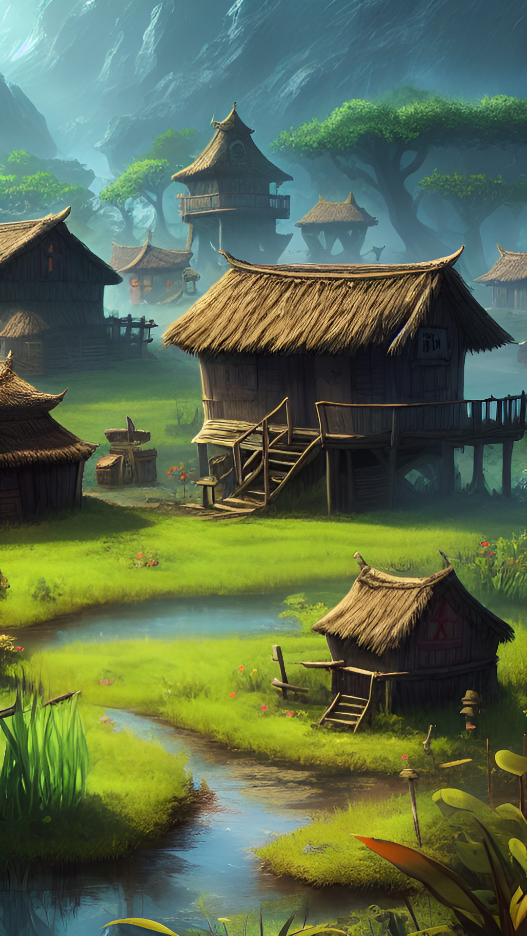 swamp village preview