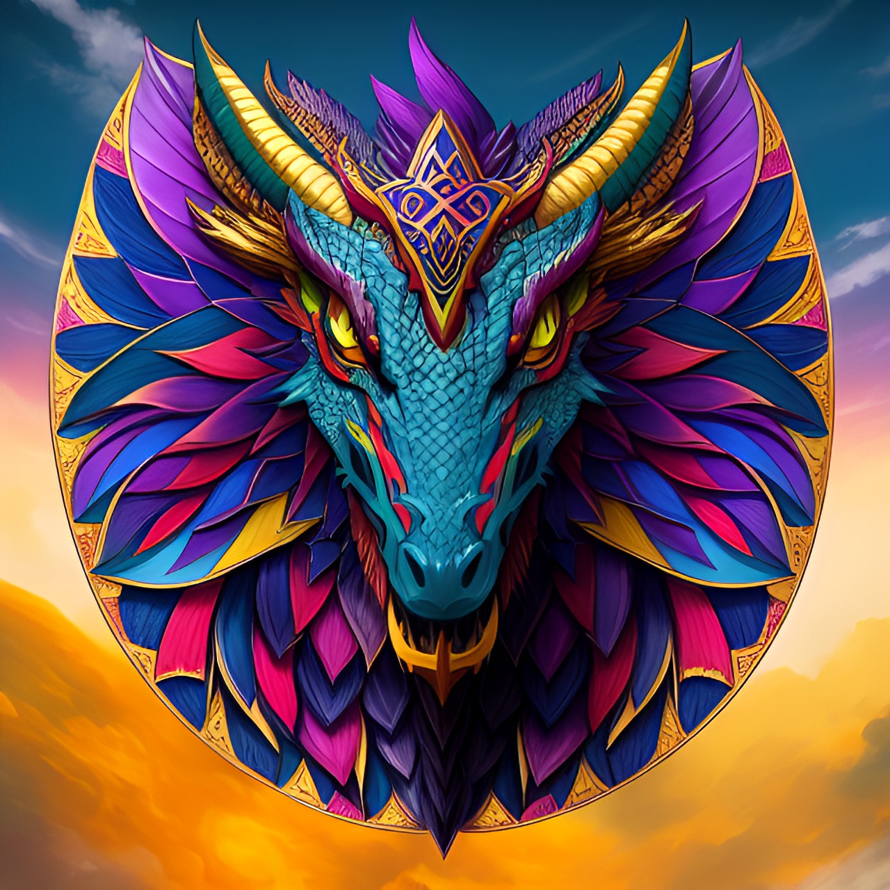 dragon, songwing, multi-colored preview