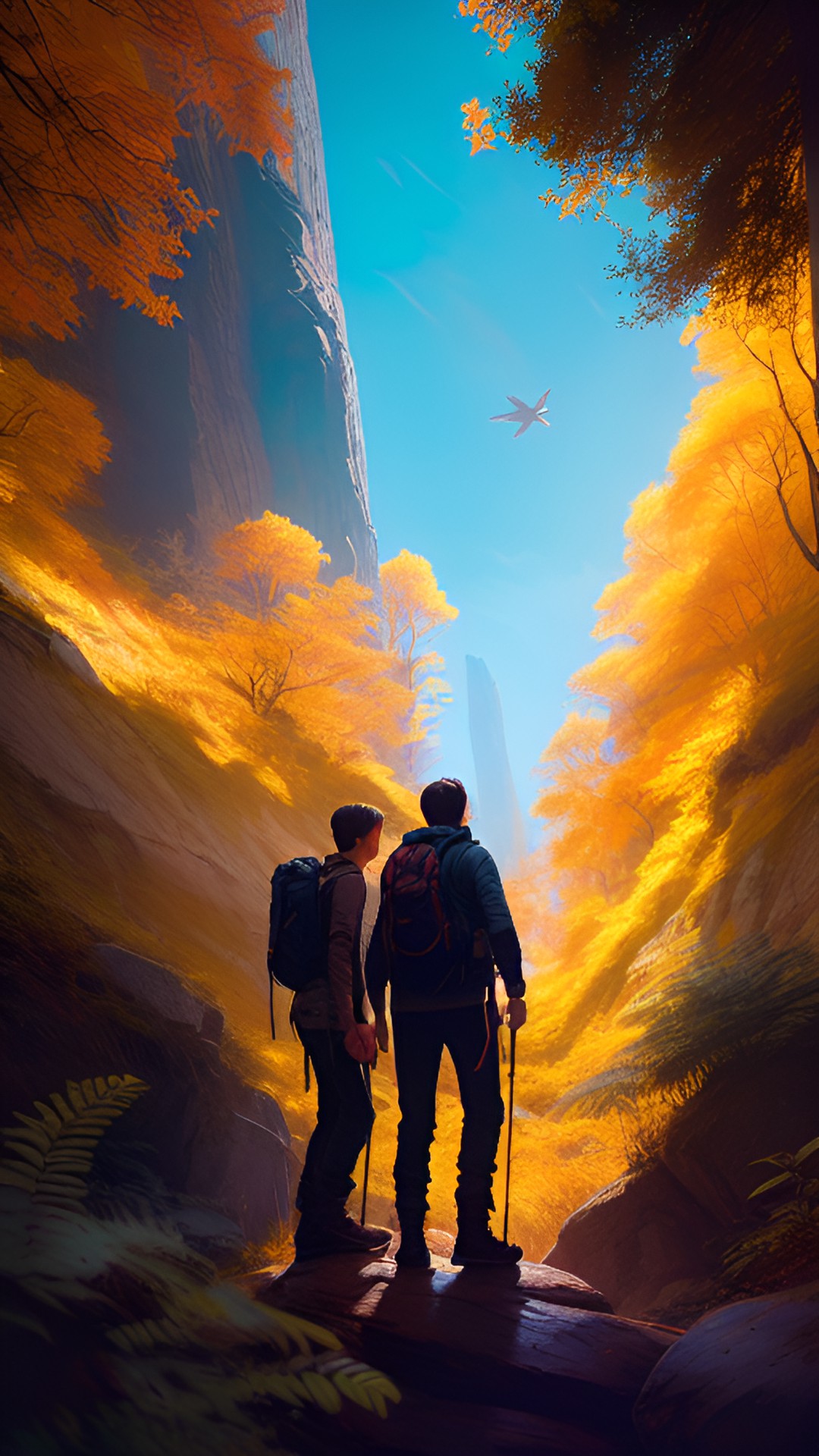 keith and greg on a hiking adventure in the mountains preview