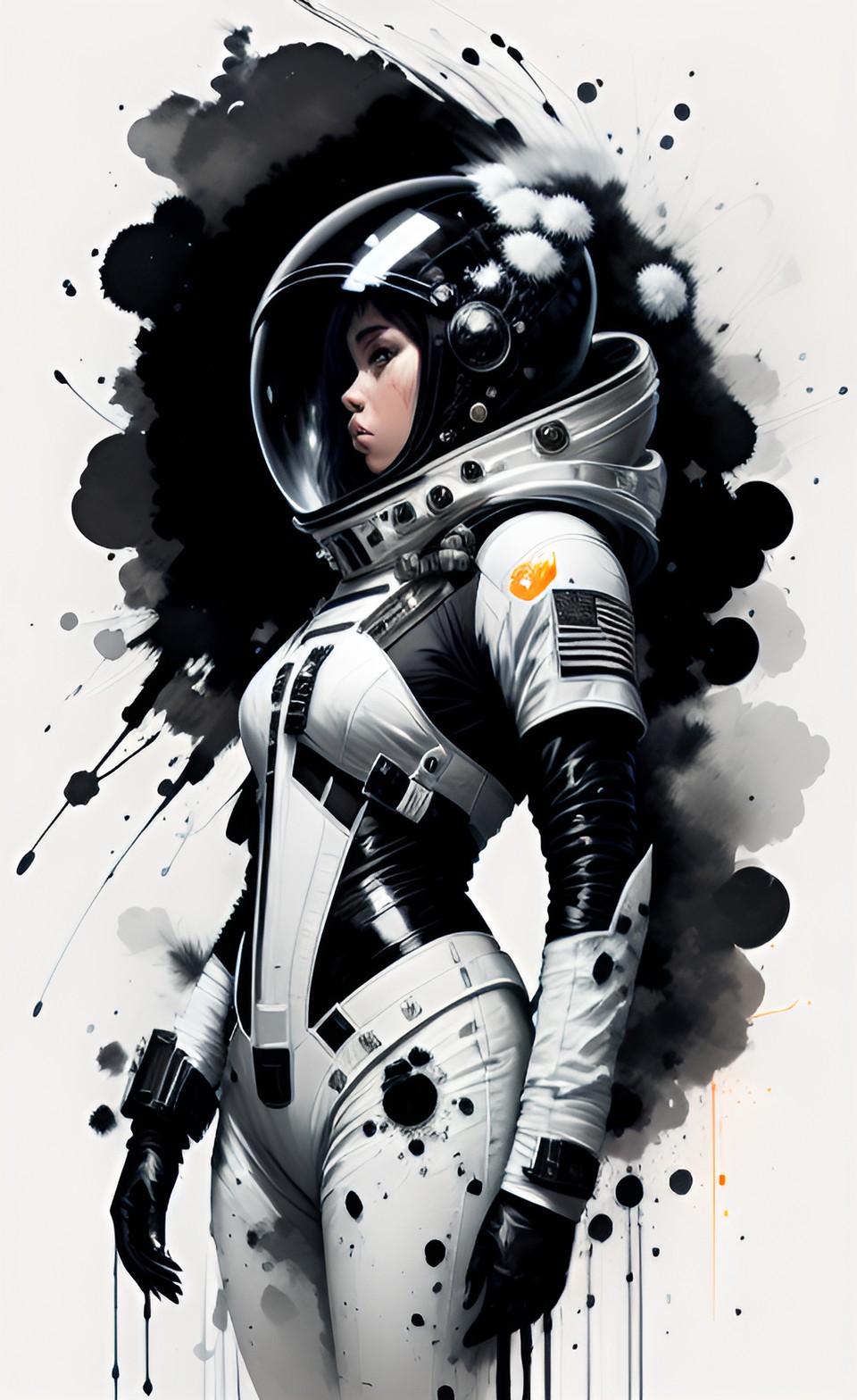 black swan spacesuit preview