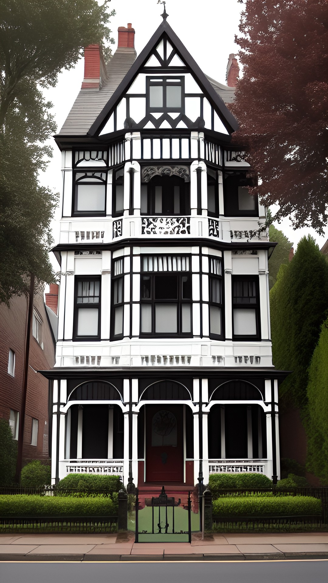 edwardian architecture, definitely haunted preview