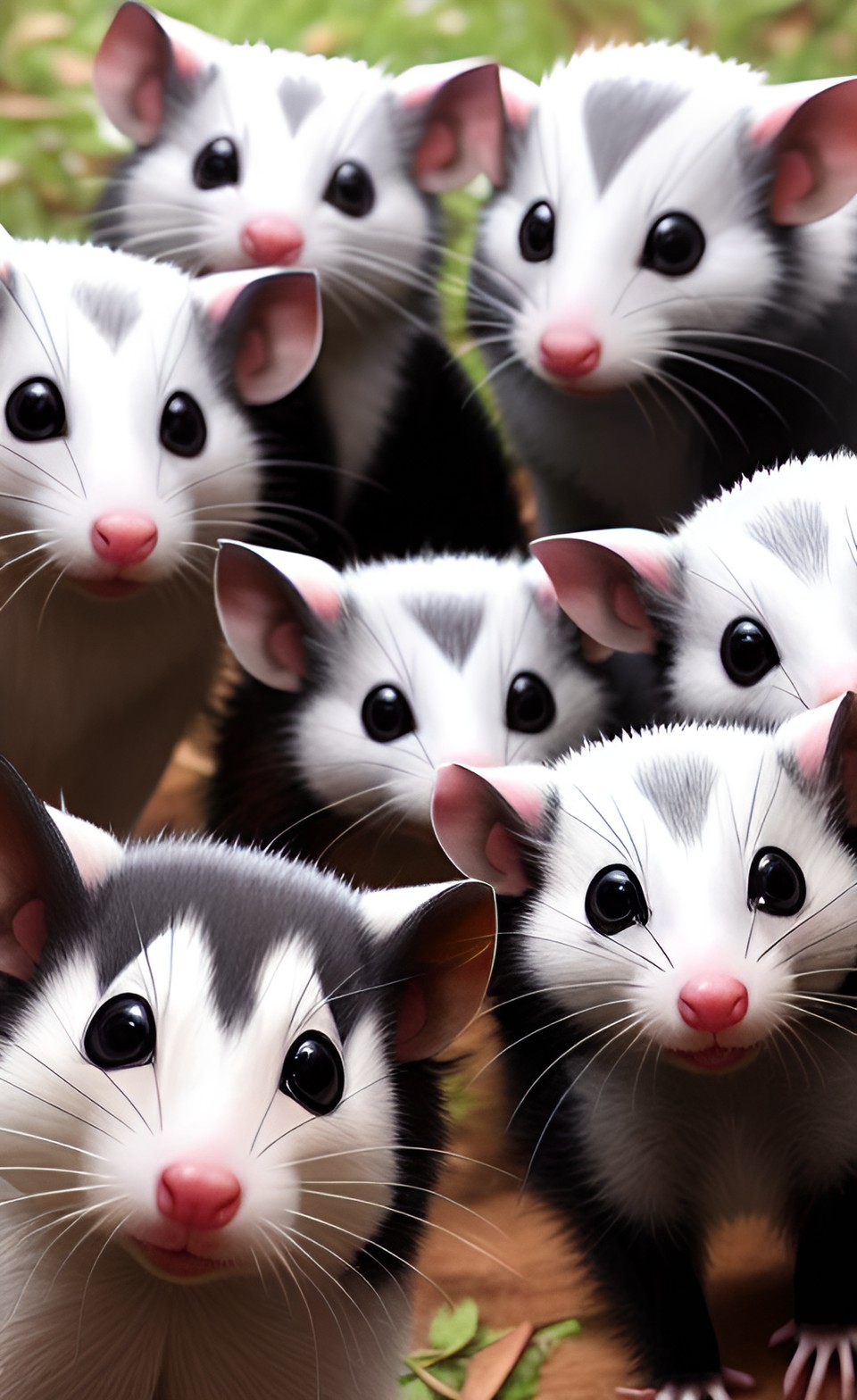 opossum group selfie preview