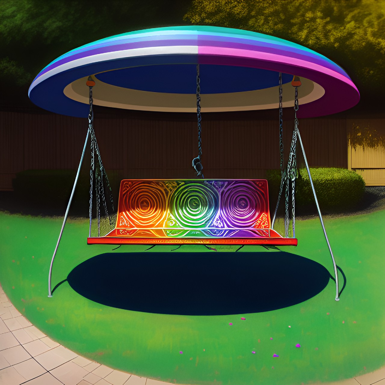 Perfect Swing - rainbow swing table preview