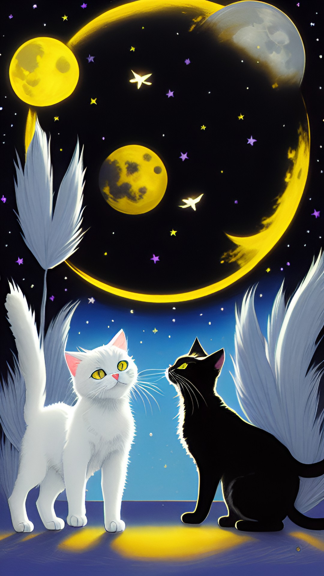 cats dance in the broken moon preview