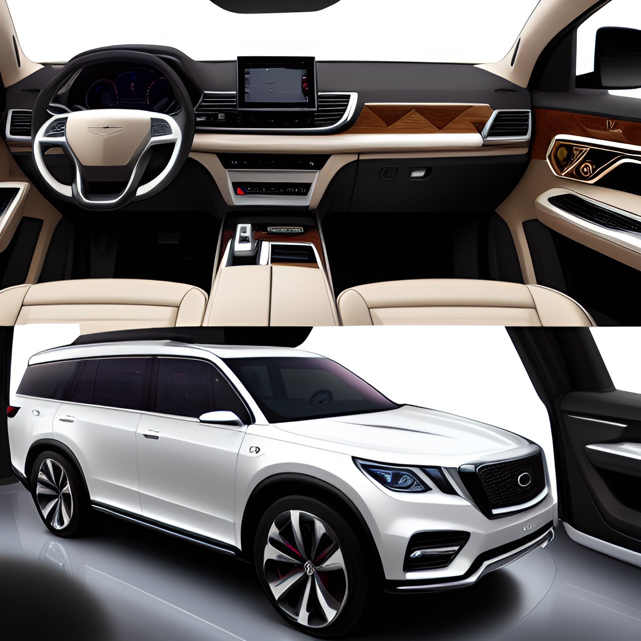 large luxury suv 7 seater concept preview