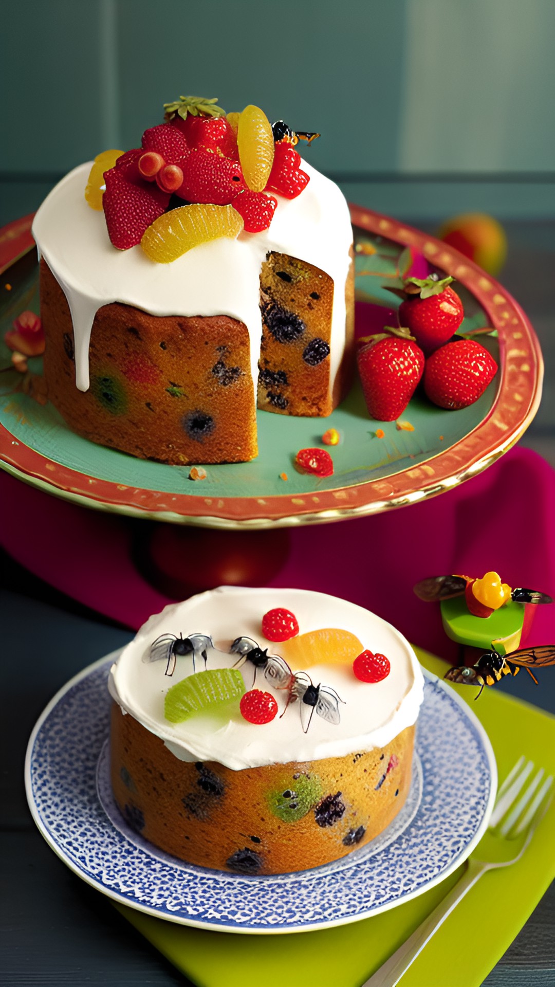 fruitcake with bugs preview