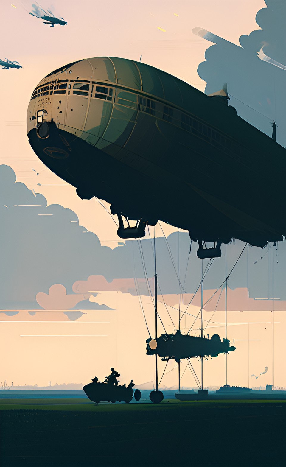 airship fight preview