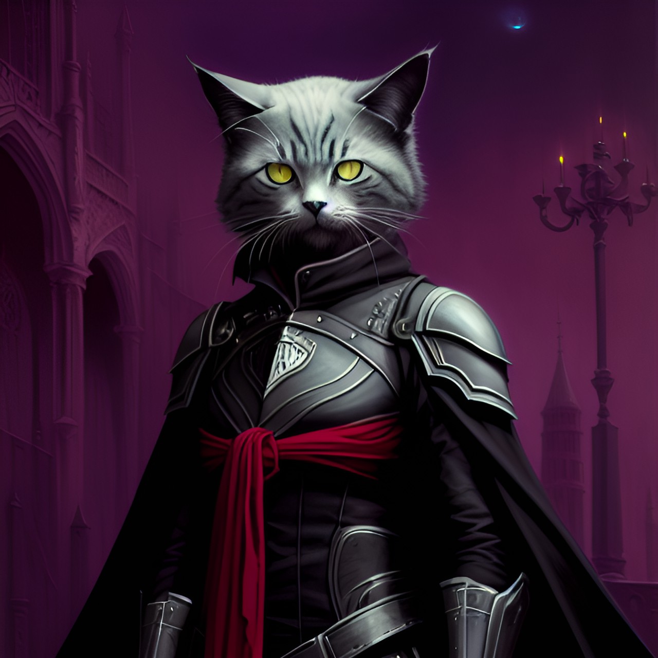 death knight, cat, preview