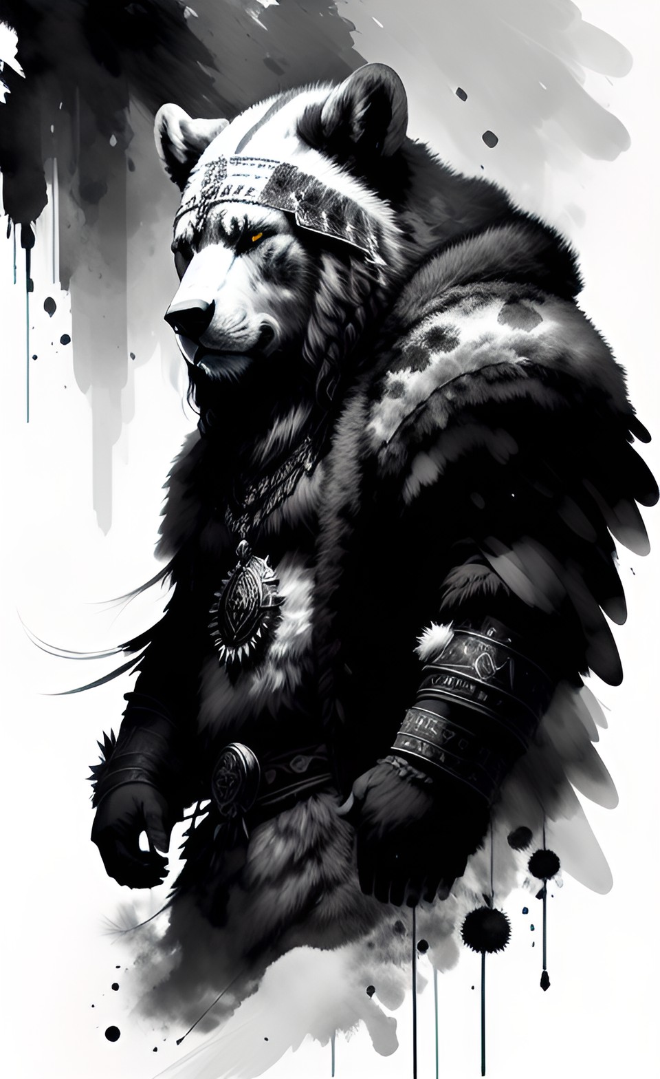 Bear Shaman - viking bear shaman preview