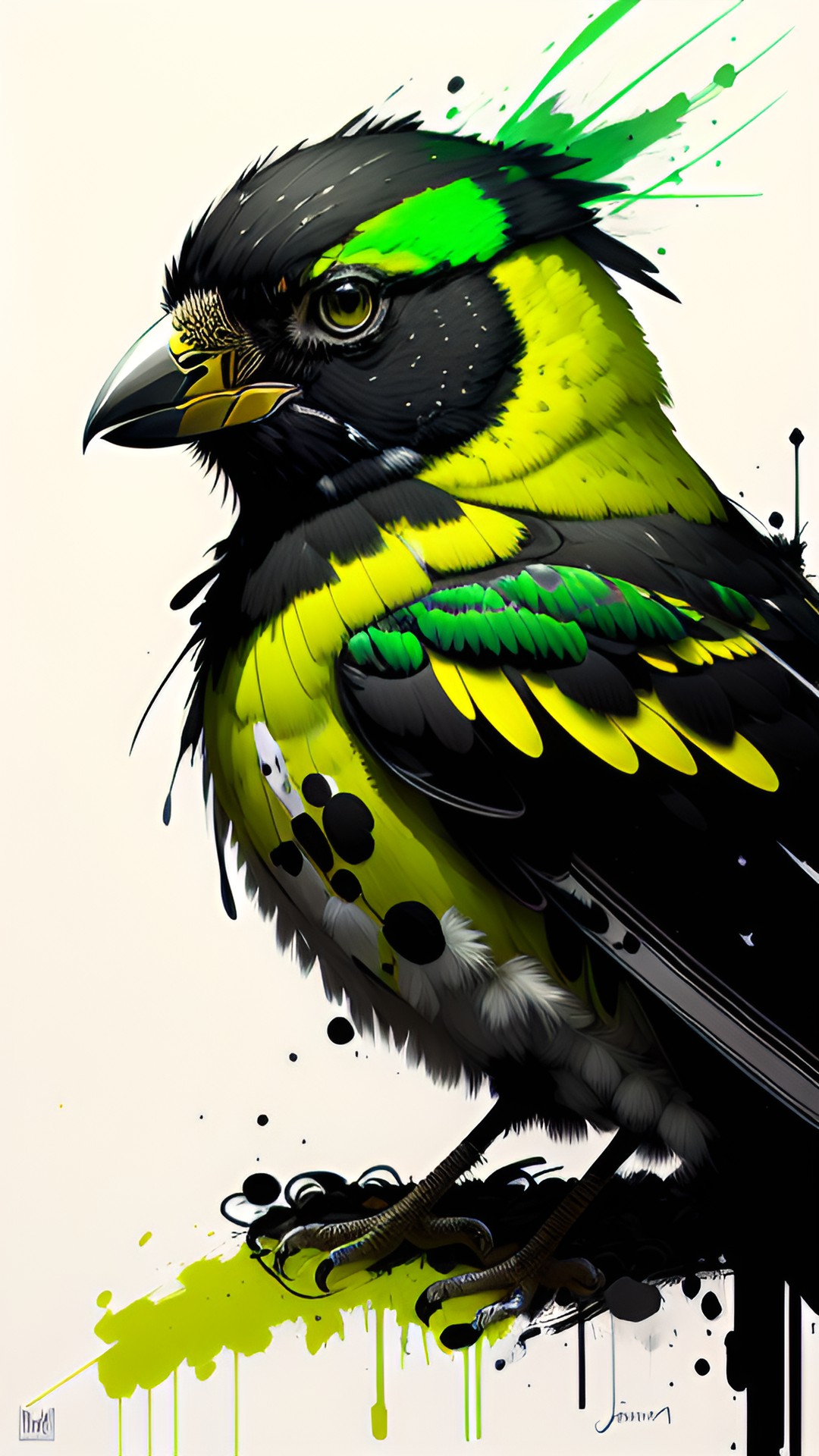 green finch preview