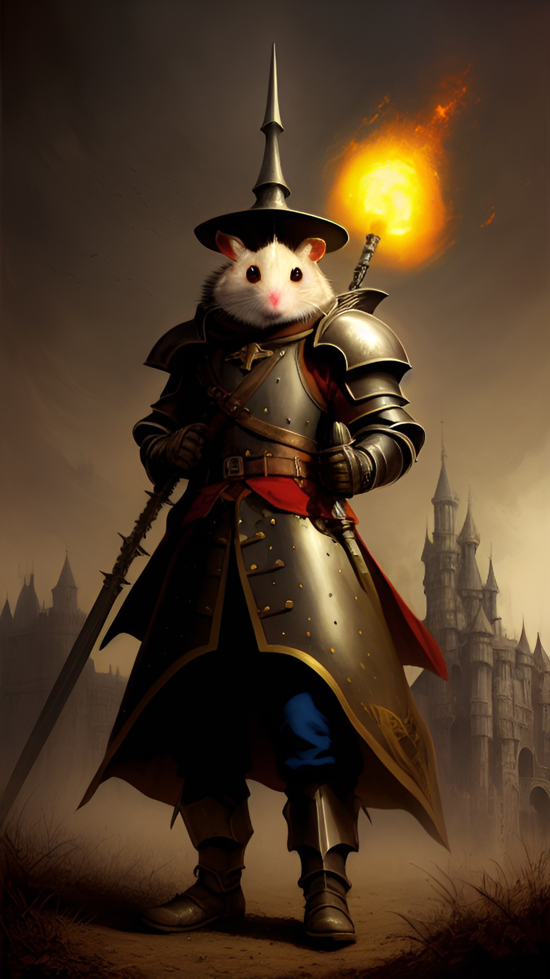 hamster knight, overlord, preview