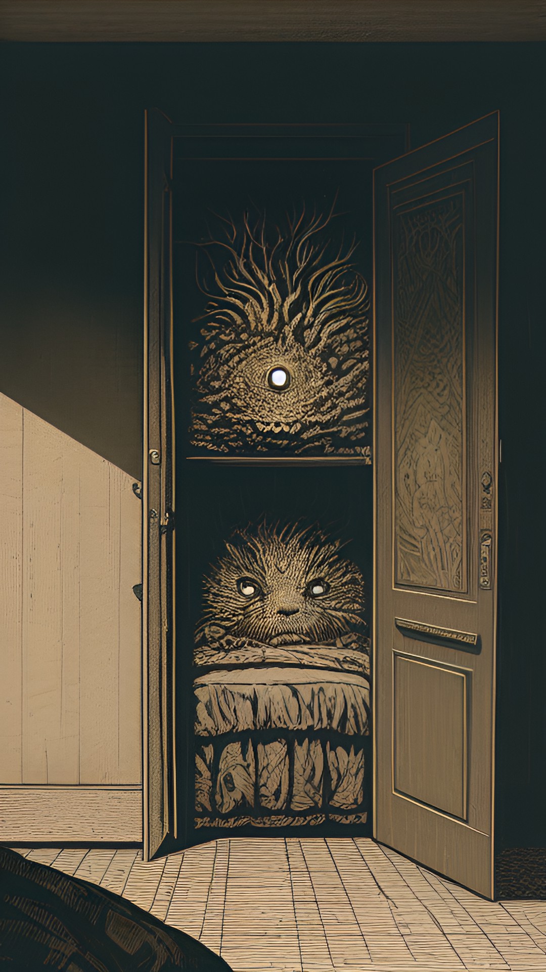 the creature who lives under beds and in closets preview