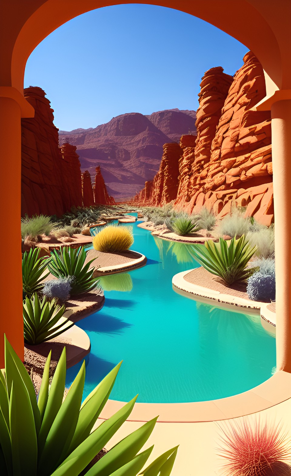 desert oasis preview