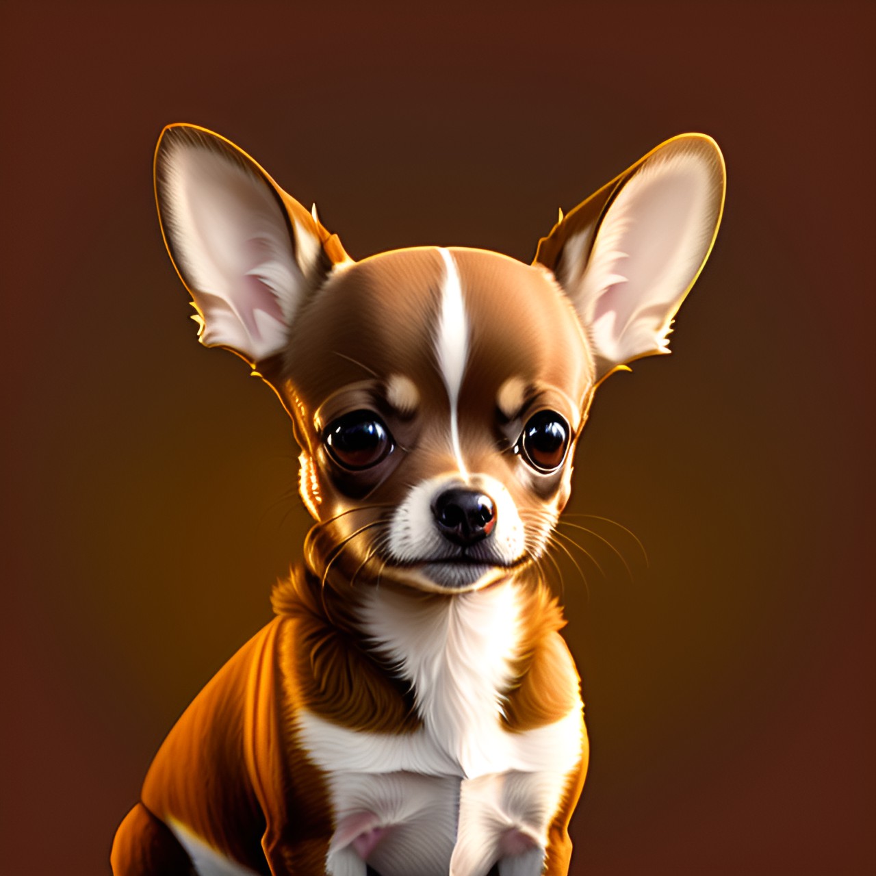 brown deer head chihuahua￼ preview