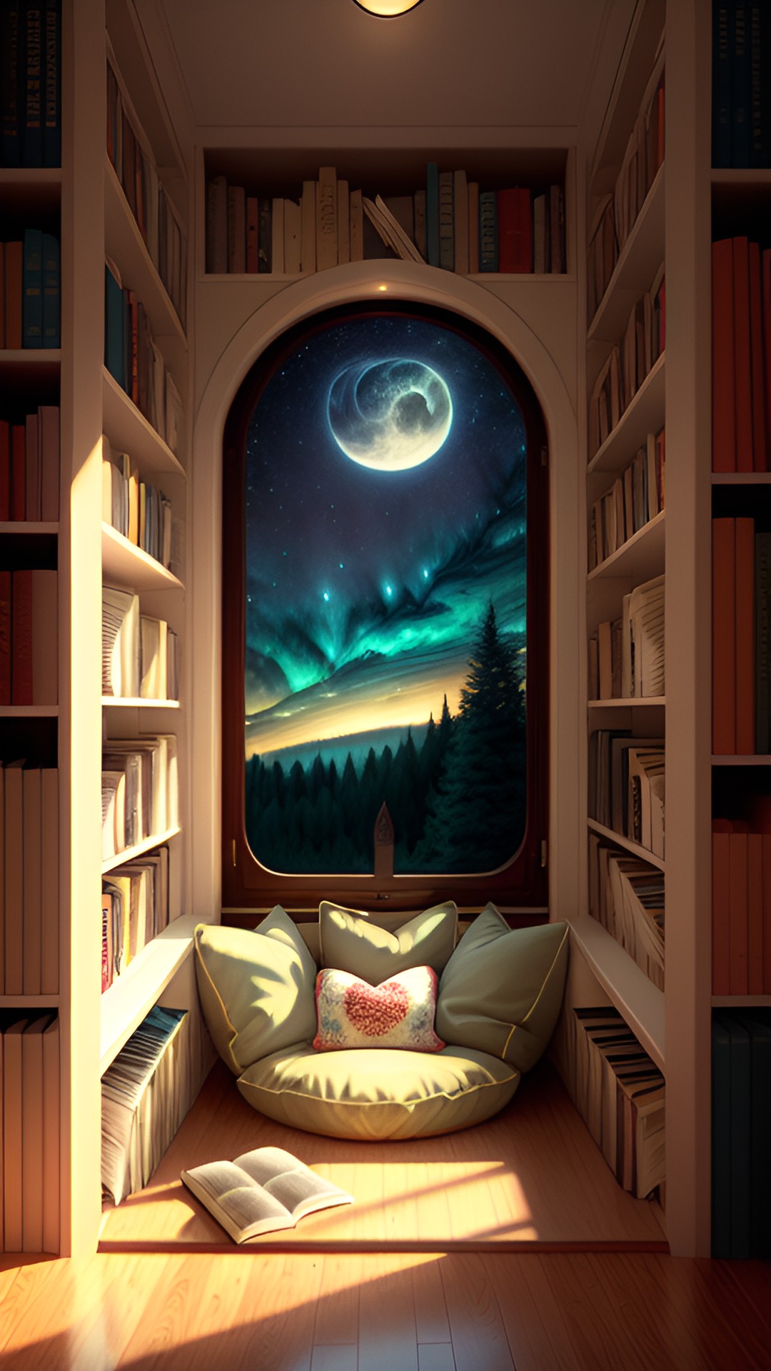 cozy reading nook preview