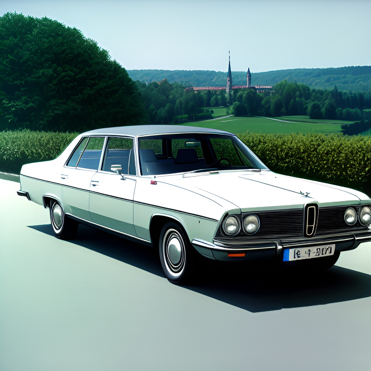 germany luxury sedan 1970's preview