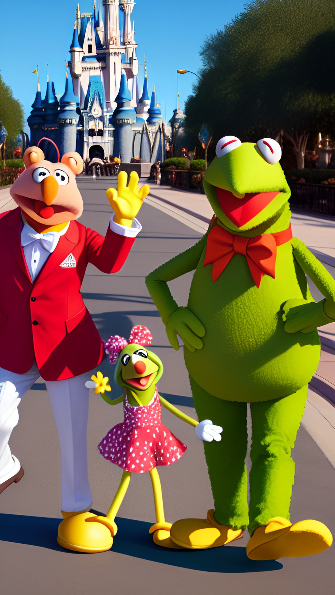 the muppets at disney preview