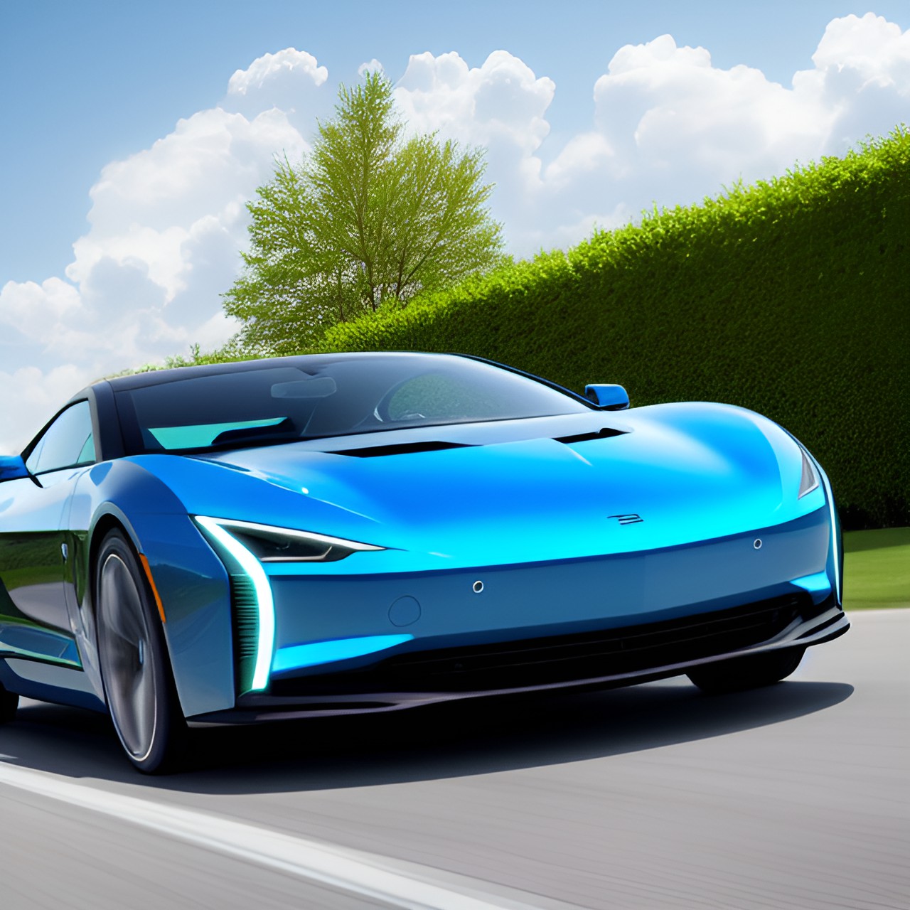 electric coupe preview