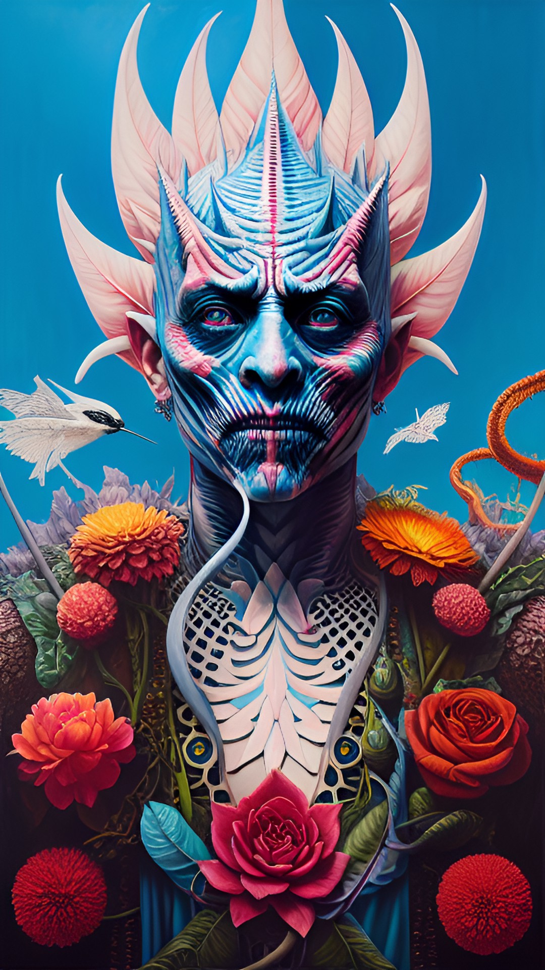 Night King of Flower - the night king from game of thrones preview