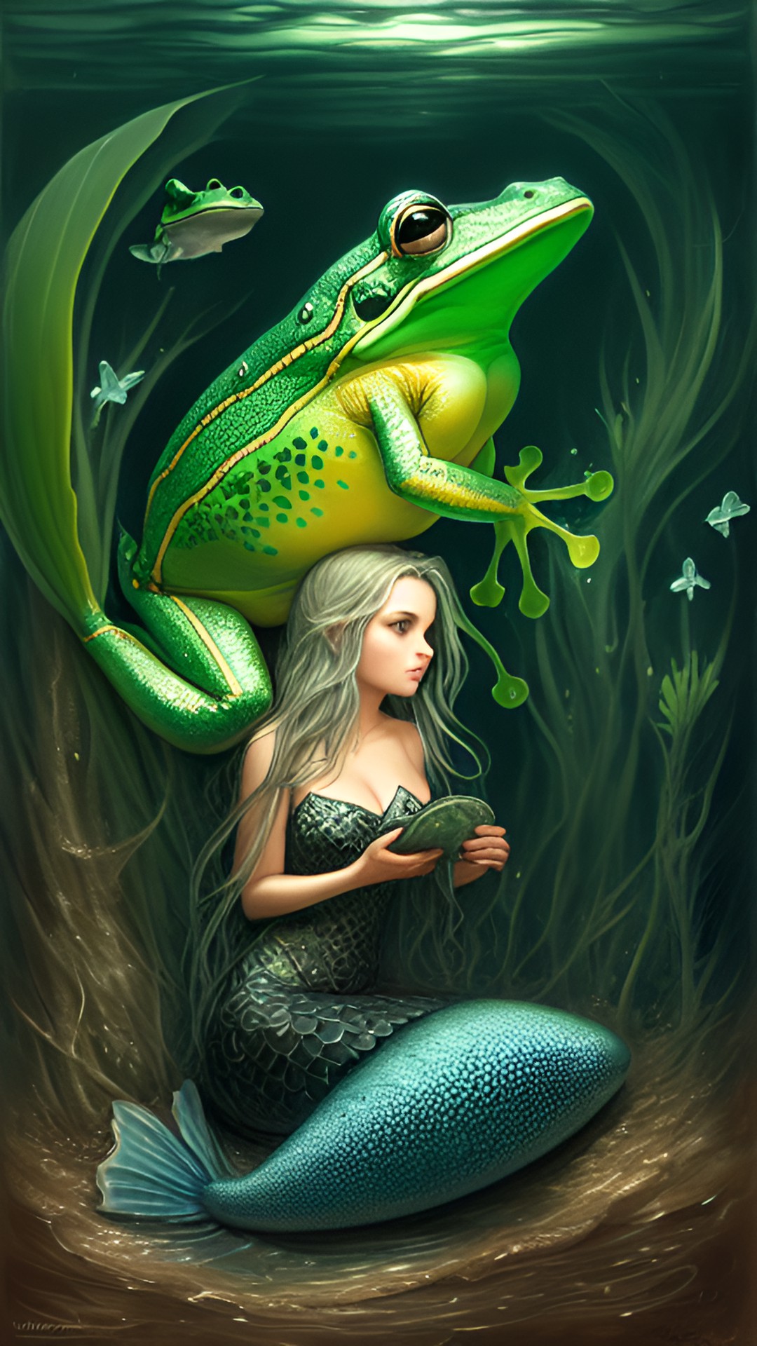 frog loves mermaid - frog loves mermaid preview