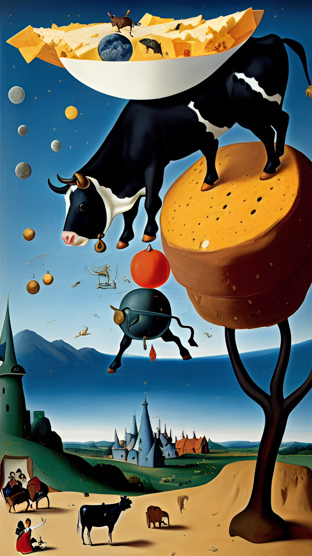 the cow jumped over the moon made of cheese preview