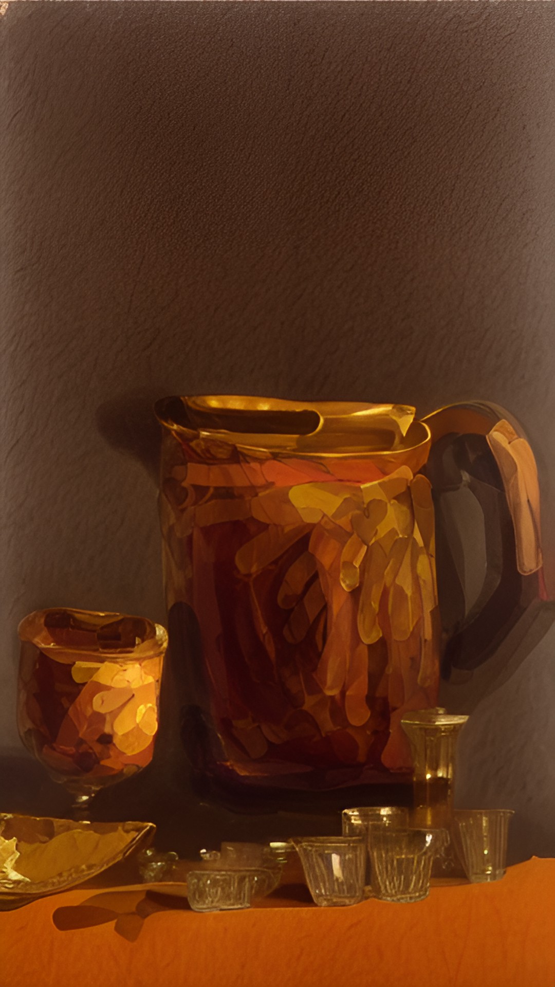 pitcher and cup still life preview