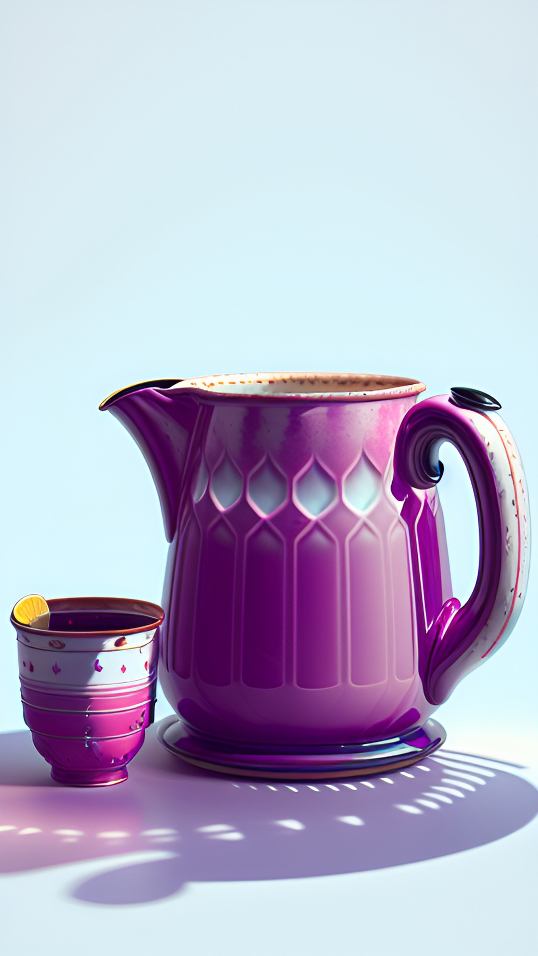 pitcher and cup still life preview