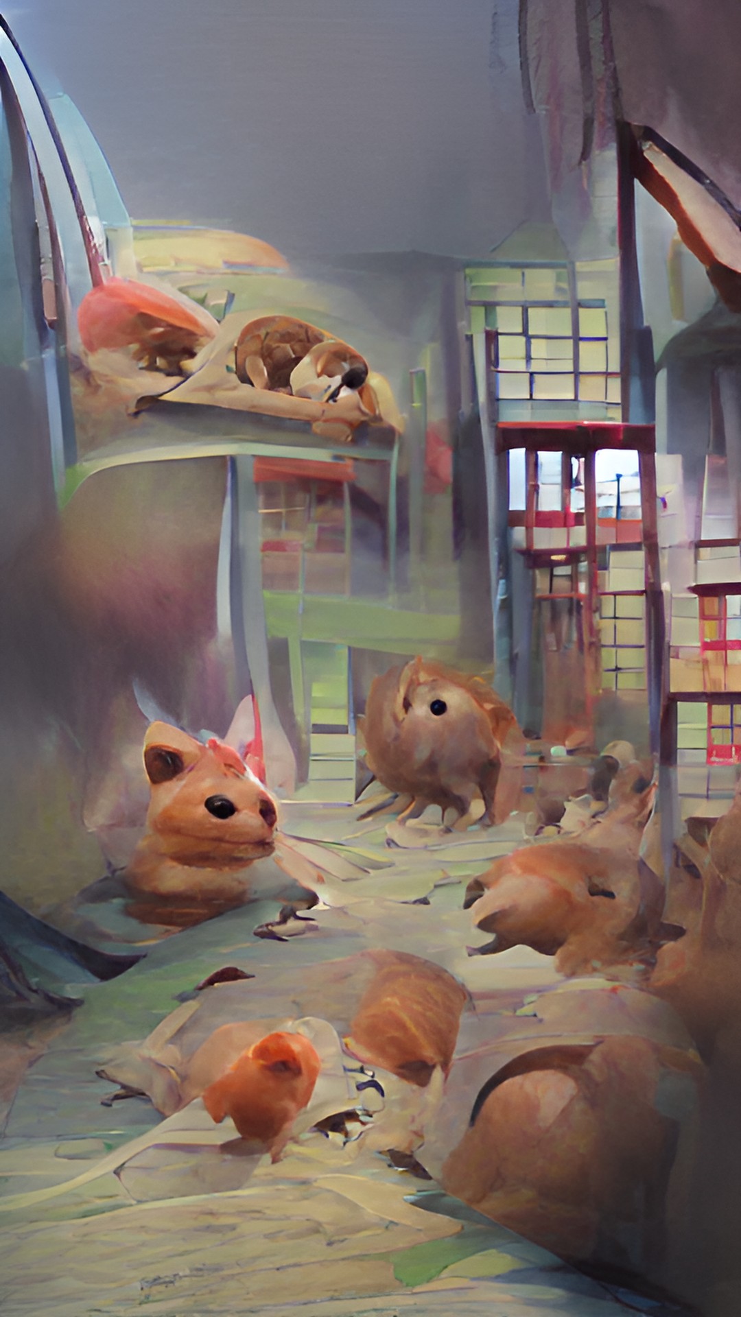 Ghibli hamsters - hamster invasion preview