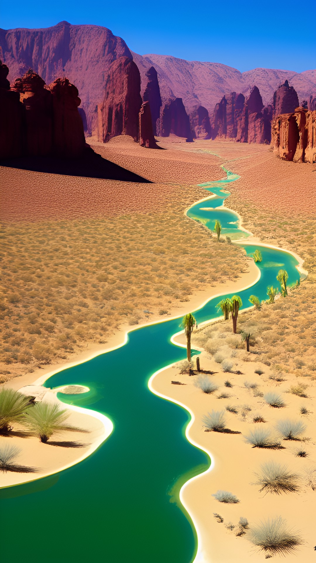 Riddles Desert - desert oasis preview